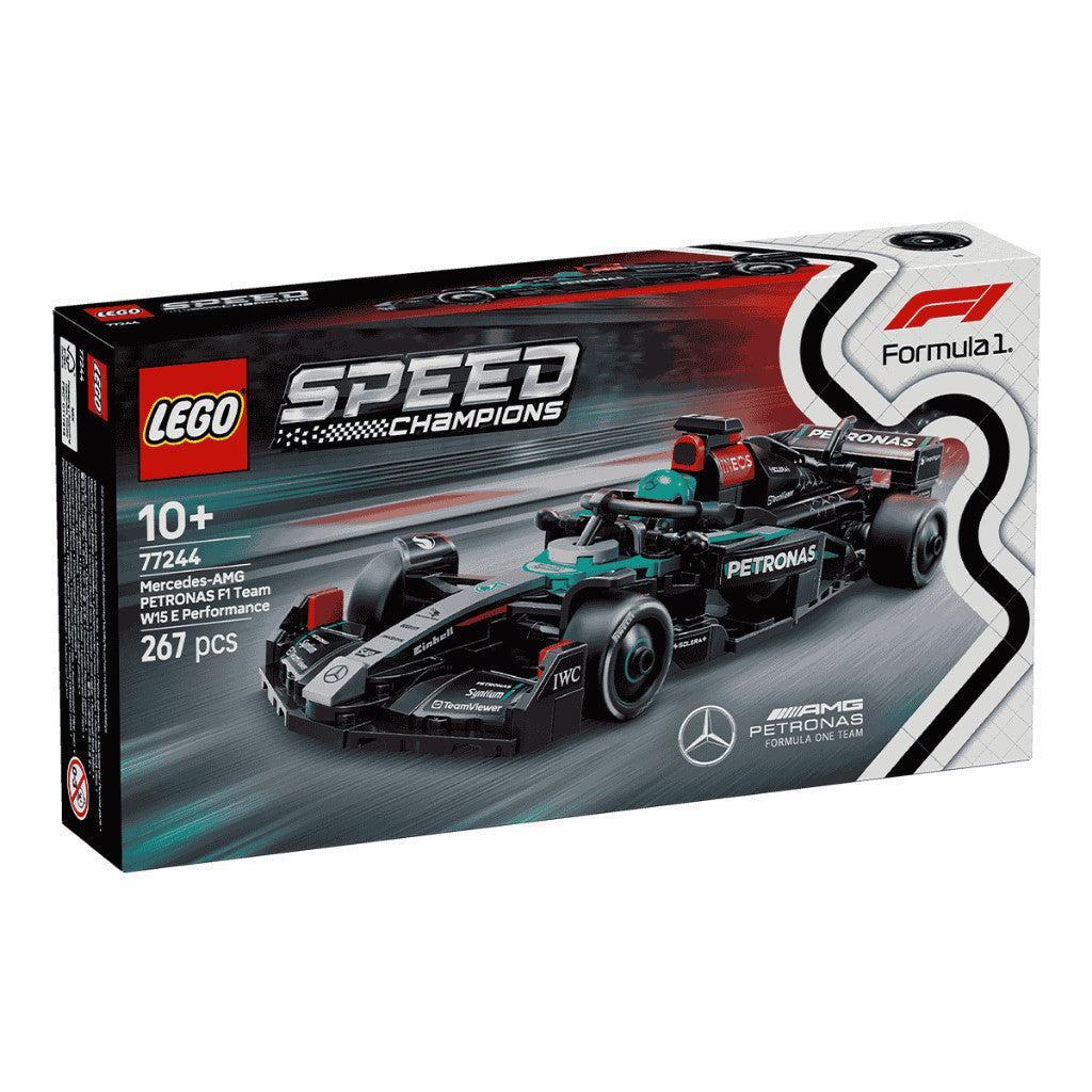 LEGO SPEED CHAMPIONS 77244 Đồ Chơi Lắp Ráp Xe Đua Mercedes-Amg F1-W15 (267 chi tiết)