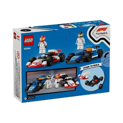 LEGO CITY 60464 Đồ Chơi Lắp Ráp Trạm Đua Xe F1 (92 Chi Tiết)
