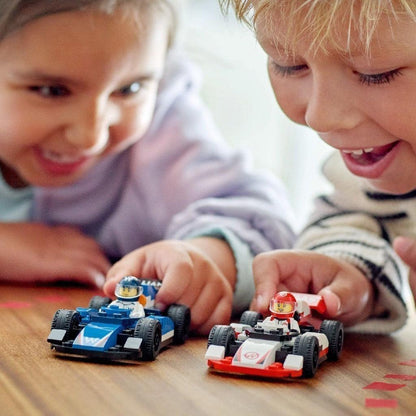 LEGO CITY 60464 Đồ Chơi Lắp Ráp Trạm Đua Xe F1 (92 Chi Tiết)