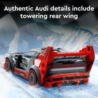 LEGO SPEED CHAMPIONS 76921 Đồ chơi lắp ráp Siêu xe thể thao Audi S1 e-tron quattro (274 chi tiết)