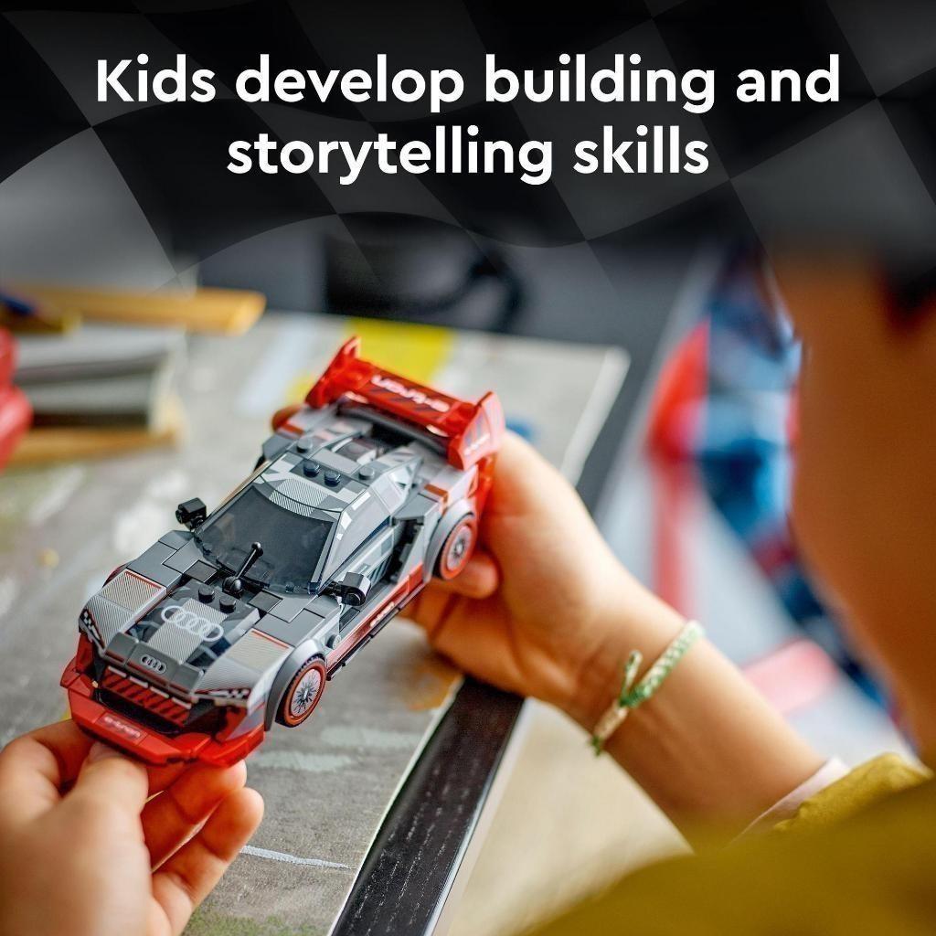 LEGO SPEED CHAMPIONS 76921 Đồ chơi lắp ráp Siêu xe thể thao Audi S1 e-tron quattro (274 chi tiết)