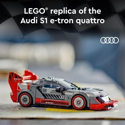 LEGO SPEED CHAMPIONS 76921 Đồ chơi lắp ráp Siêu xe thể thao Audi S1 e-tron quattro (274 chi tiết)