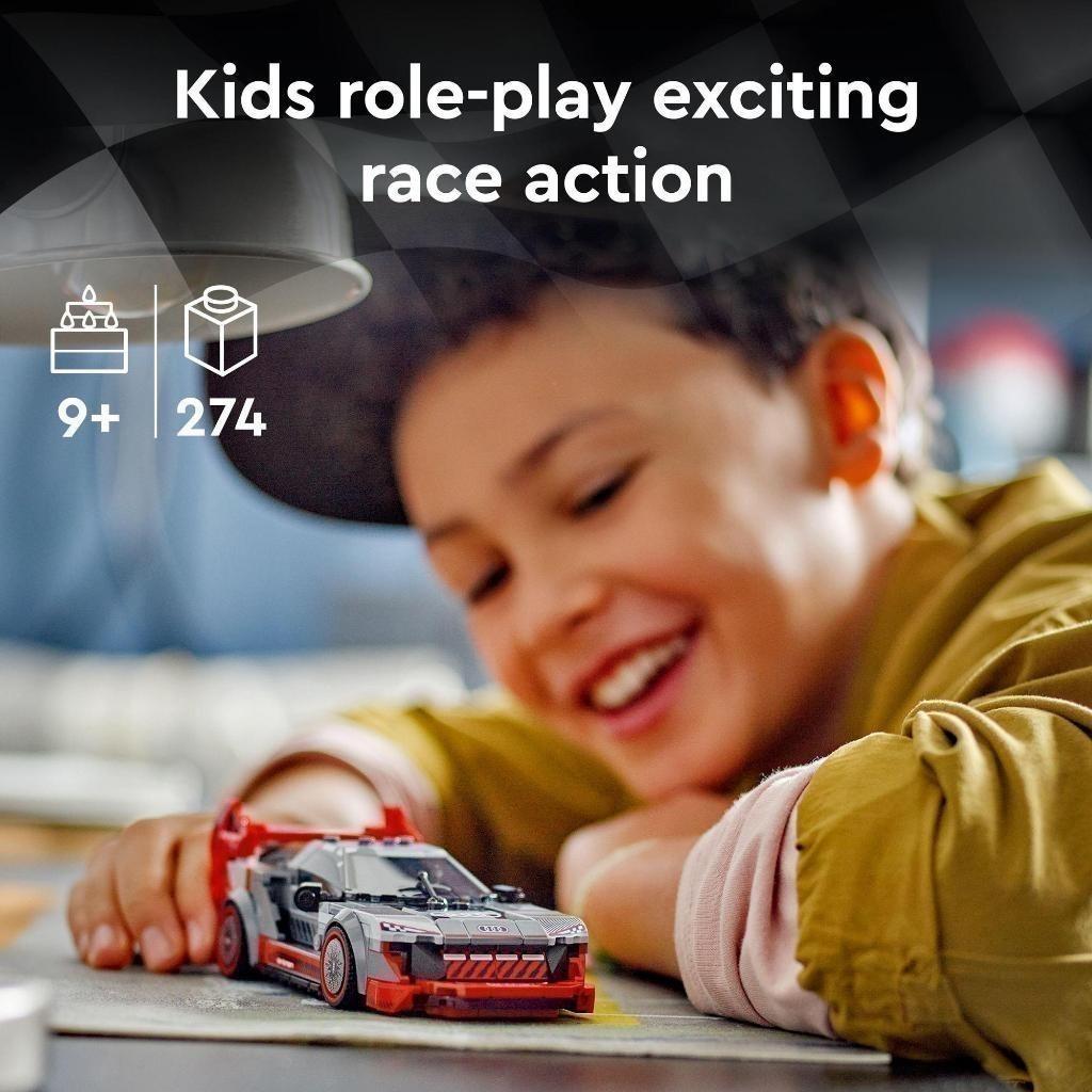 LEGO SPEED CHAMPIONS 76921 Đồ chơi lắp ráp Siêu xe thể thao Audi S1 e-tron quattro (274 chi tiết)