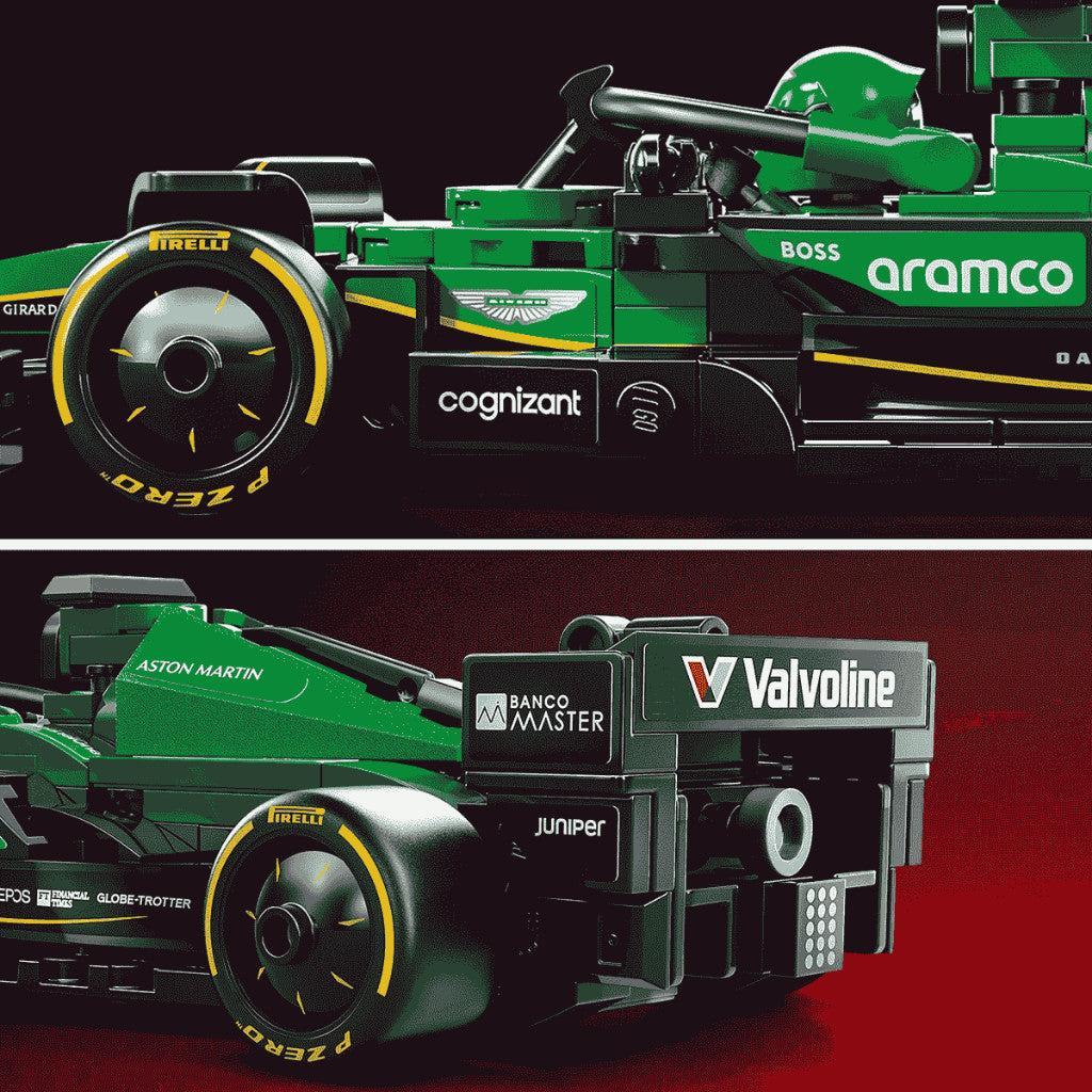 LEGO SPEED CHAMPIONS 77245 Đồ Chơi Lắp Ráp Xe Đua Aston Martin Aramco F1 - Amr24 (269 chi tiết)