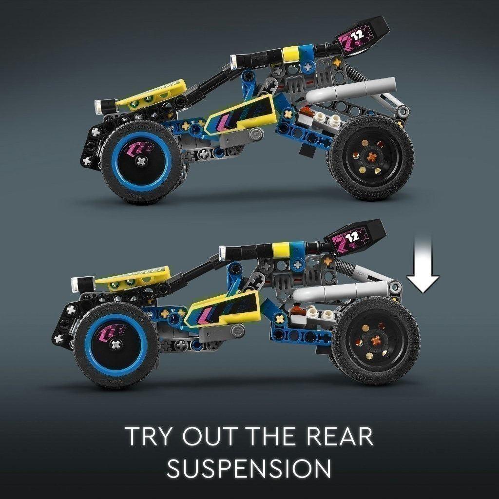 LEGO TECHNIC 42164 Đồ chơi lắp ráp Xe đua vượt địa hình (219 chi tiết)