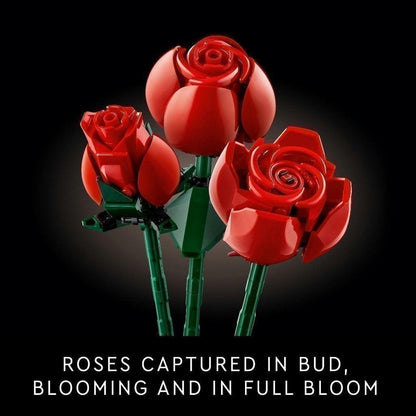 LEGO BOTANICALS 10328 Đồ chơi lắp ráp Bó hoa hồng LEGO® Icons (822 chi tiết)