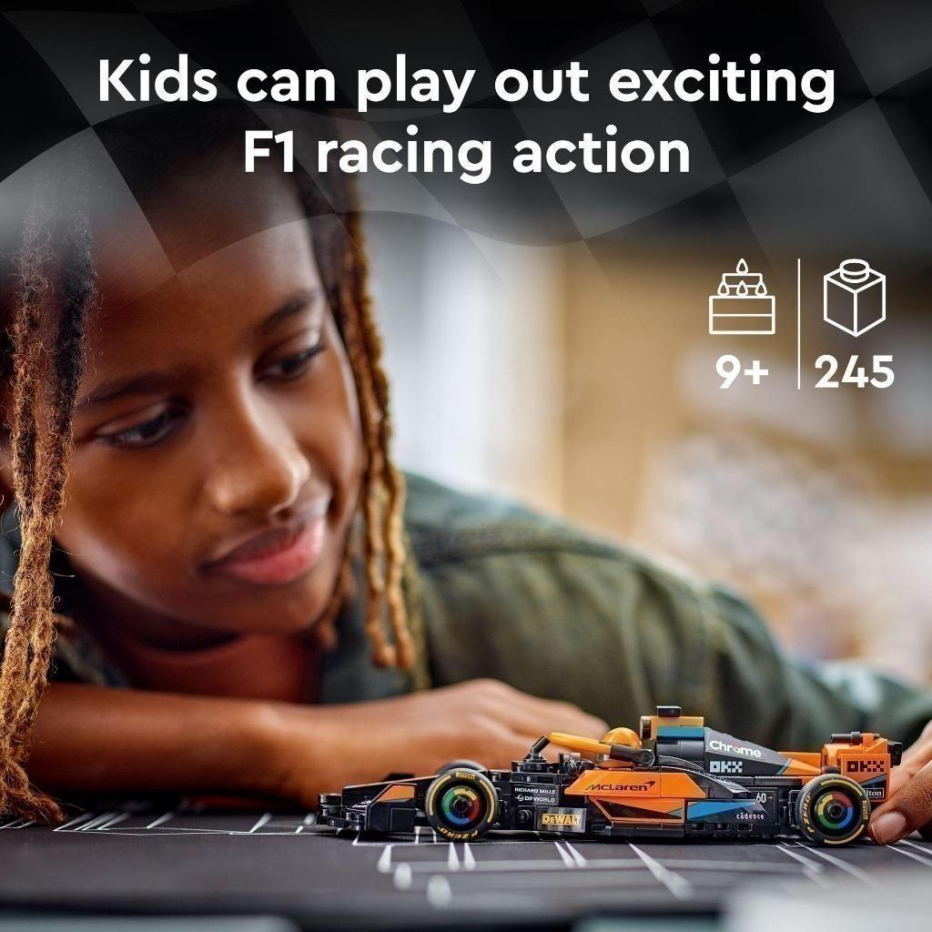 LEGO SPEED CHAMPIONS 76919 Đồ chơi lắp ráp Siêu xe McLaren F1 (245 chi tiết)