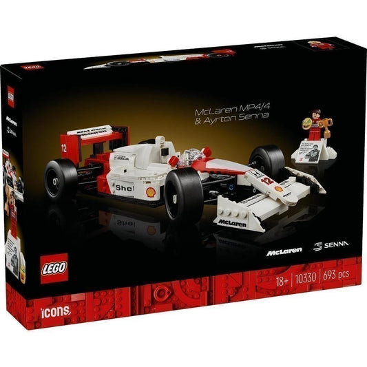 LEGO ADULTS ICONS10330 Đồ chơi lắp ráp Siêu xe thể thao biểu tượng McLaren ICONS F1