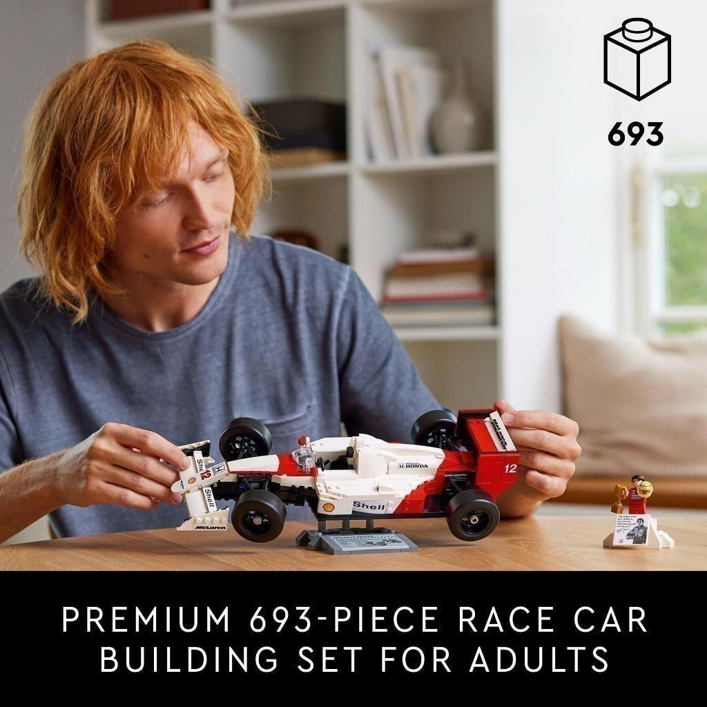 LEGO ADULTS ICONS10330 Đồ chơi lắp ráp Siêu xe thể thao biểu tượng McLaren ICONS F1
