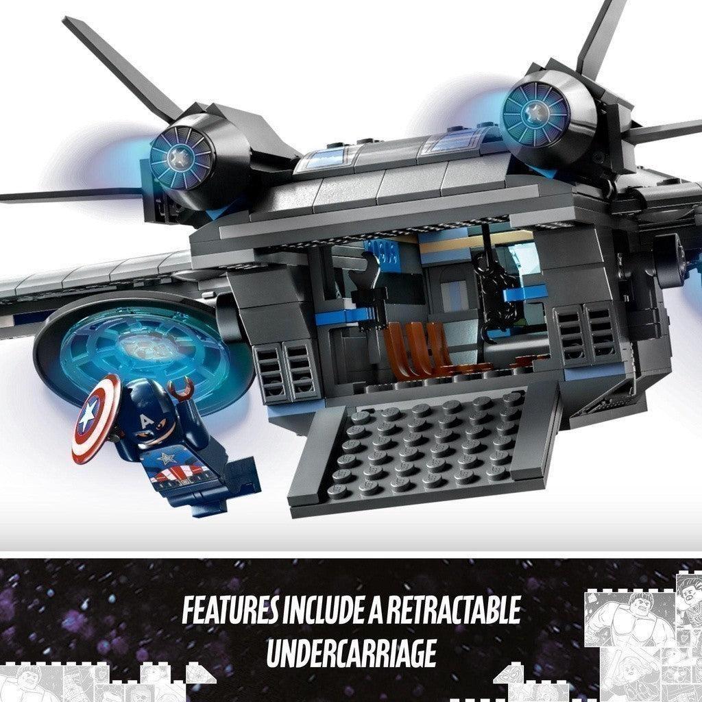 LEGO SUPER HEROES MARVEL 76248 Trụ Sở Phi Thuyền Của Đội Avenger (795 Chi Tiết)