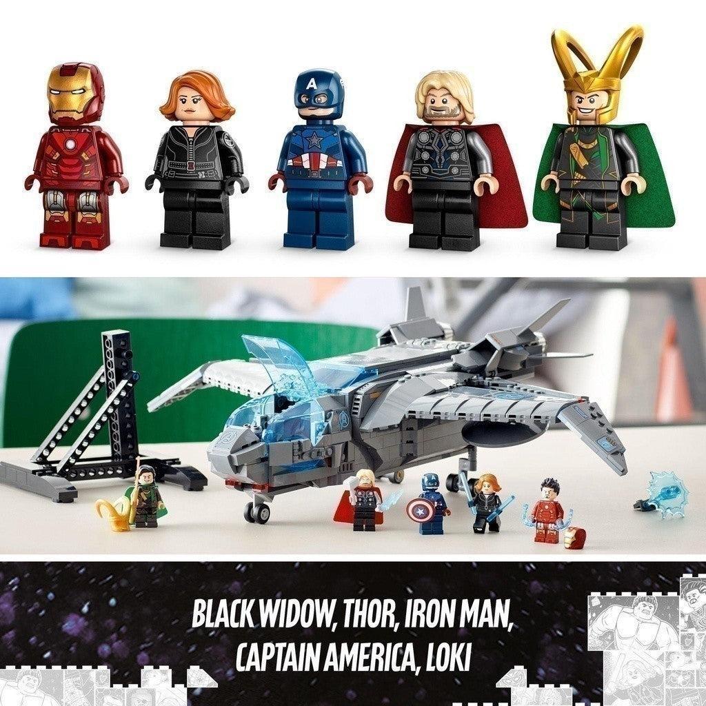 LEGO SUPER HEROES MARVEL 76248 Trụ Sở Phi Thuyền Của Đội Avenger (795 Chi Tiết)