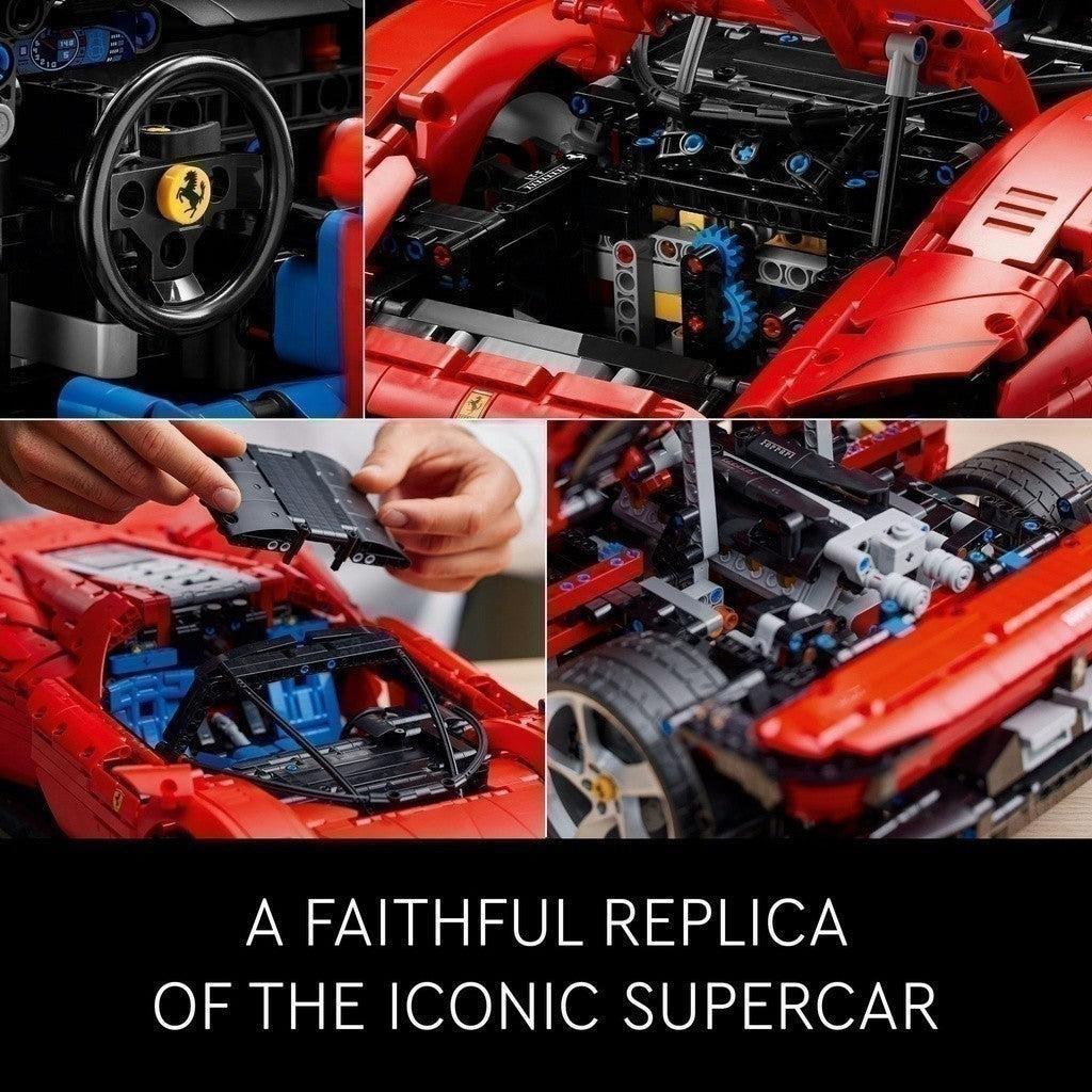 LEGO TECHNIC 42143 Siêu Xe Ferrari Daytona SP3 (3778 chi tiết)