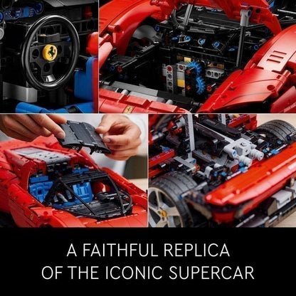 LEGO TECHNIC 42143 Siêu Xe Ferrari Daytona SP3 (3778 chi tiết)