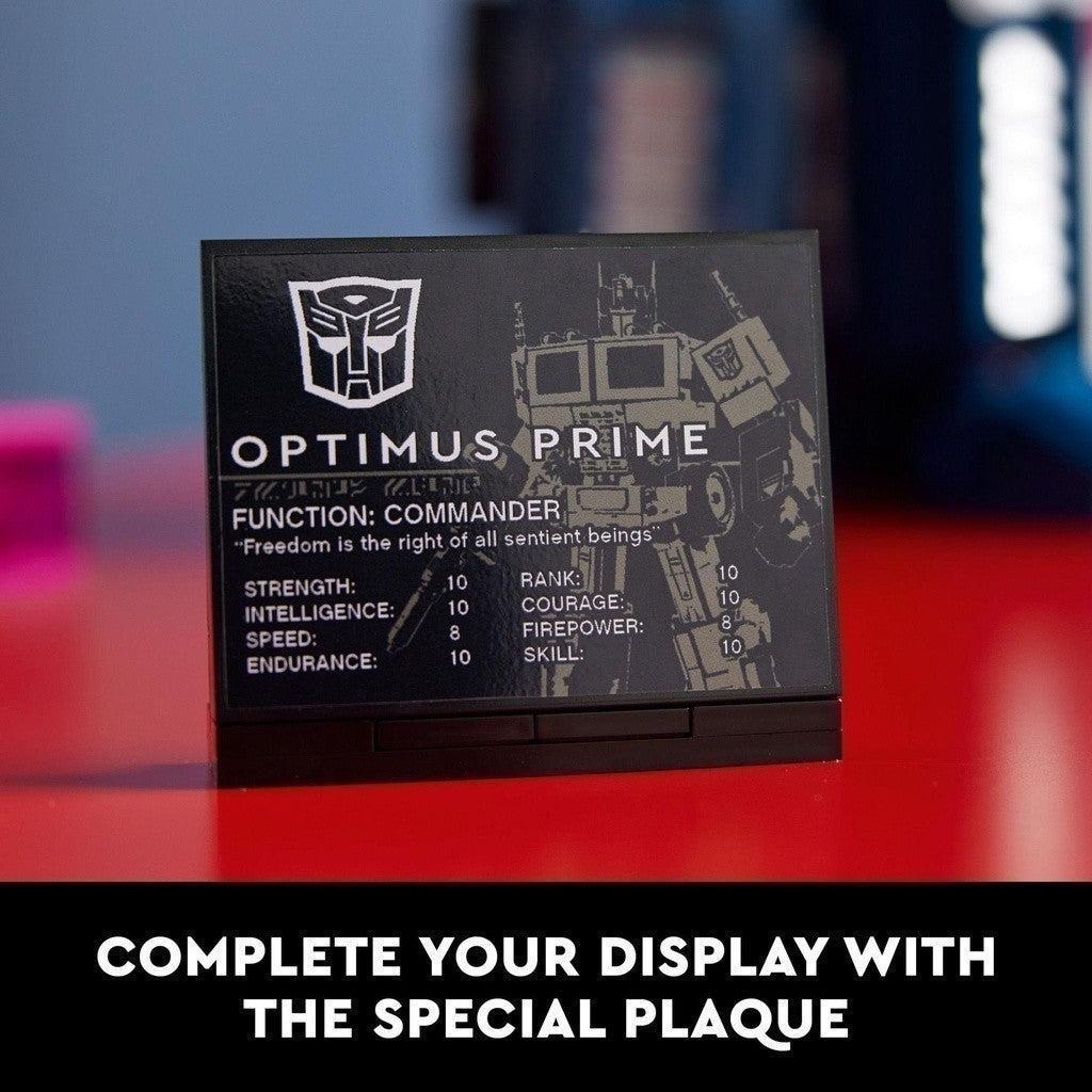 LEGO ADULTS ICONS 10302 Rô Bốt Biến Hình Optimus Prime (1508 chi tiết)