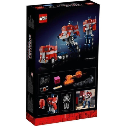 LEGO ADULTS ICONS 10302 Rô Bốt Biến Hình Optimus Prime (1508 chi tiết)