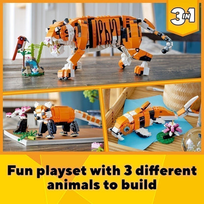 LEGO CREATOR 3in1 31129 Bộ Lắp Ráp Mãnh Hổ (755 chi tiết)