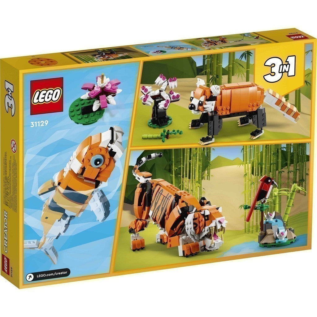 LEGO CREATOR 3in1 31129 Bộ Lắp Ráp Mãnh Hổ (755 chi tiết)