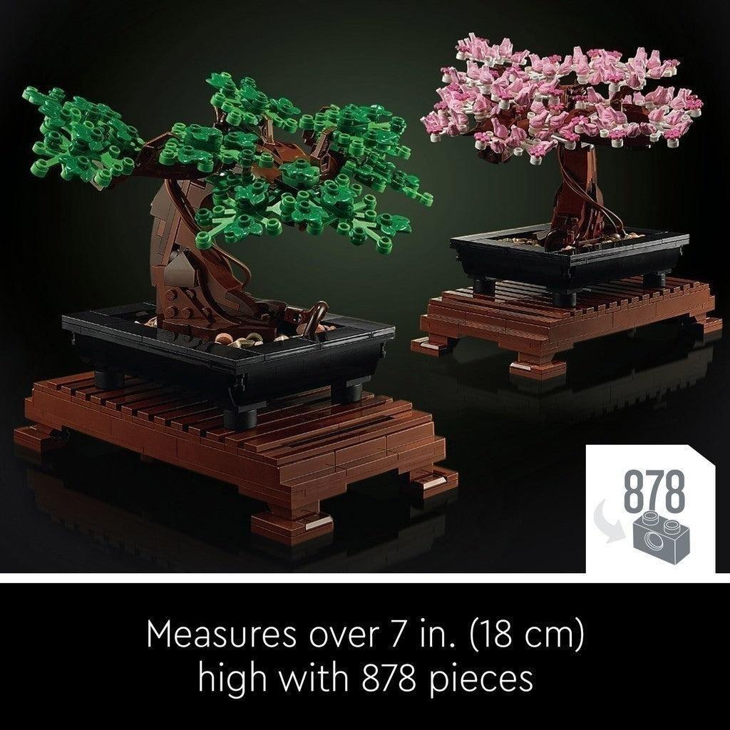 LEGO BOTANICALS 10281 Đồ chơi lắp ráp Cây Bonsai Icons ( 878 Chi tiết)