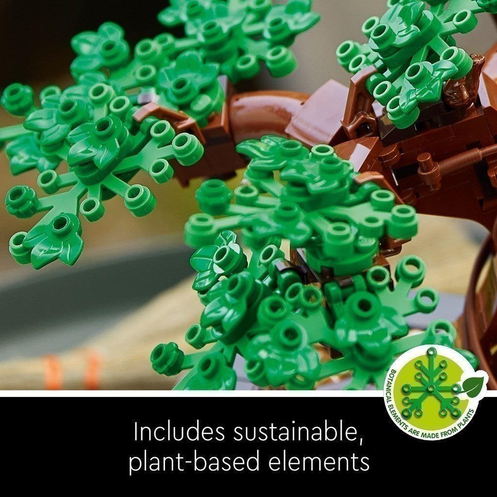 LEGO BOTANICALS 10281 Đồ chơi lắp ráp Cây Bonsai Icons ( 878 Chi tiết)