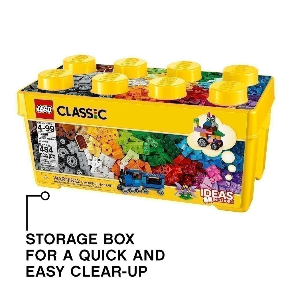 LEGO CLASSIC 10696 Thùng Gạch Trung Classic Sáng Tạo ( 484 Chi tiết)