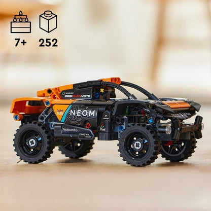LEGO TECHNIC 42166 Đồ chơi lắp ráp Xe đua địa hình NEOM McLaren Extreme E (252 chi tiết)