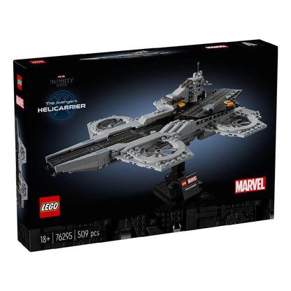 LEGO ADULTS ICONS 76295 Đồ Chơi Lắp Ráp Tàu Sân Bay Trên Không Của S.H.I.E.L.D (509 Chi Tiết)