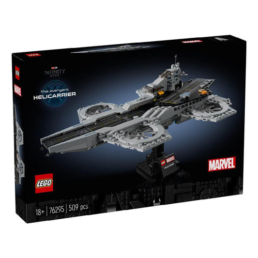 LEGO ADULTS ICONS 76295 Đồ Chơi Lắp Ráp Tàu Sân Bay Trên Không Của S.H.I.E.L.D (509 Chi Tiết)