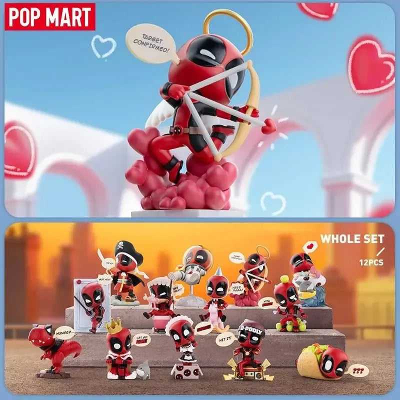 POP MART Marvel Deadpool Series Figures Blind Box - Mocus Gift & Toys