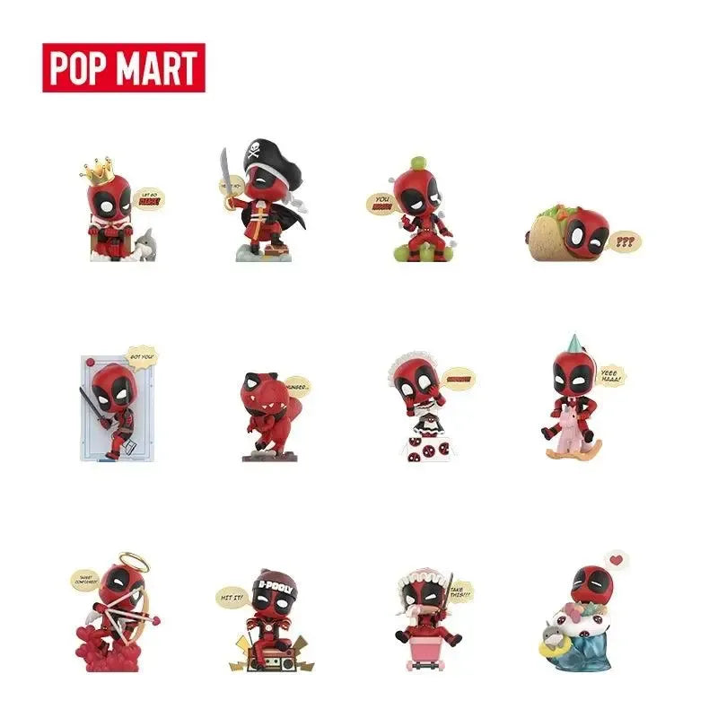 POP MART Marvel Deadpool Series Figures Blind Box - Mocus Gift & Toys