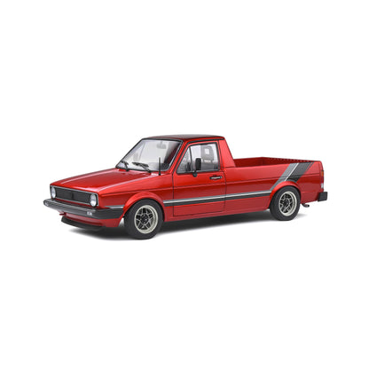 Mô hình xe Solido 1/18 Volkswagen Caddy Mk.1 – Red Custom – 1982