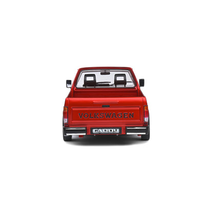 Mô hình xe Solido 1/18 Volkswagen Caddy Mk.1 – Red Custom – 1982