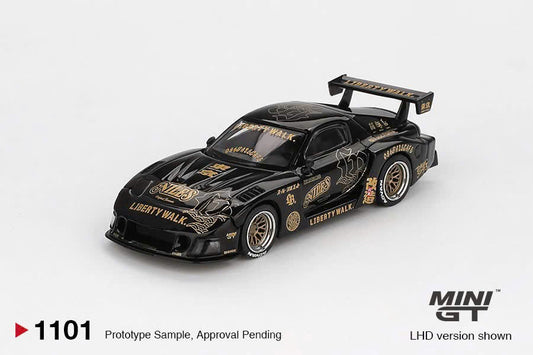 [Mocus Bán lượt mua trước] Sắp ra mắt Tháng 01/2026 mô hình xe Mini GT 1:64 MAZDA RX-7 LB-Super Silhouette FD-NILES 1101