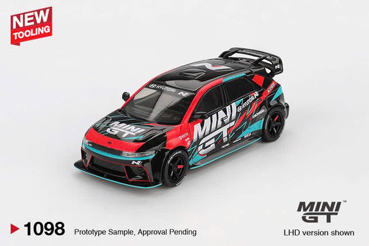 [Mocus Bán lượt mua trước] Sắp ra mắt Tháng 02/2026 mô hình xe Mini GT 1:64 Hyundai Ioniq 5N MINI GT RS-01T 2025 Tokyo Auto Salon 1098